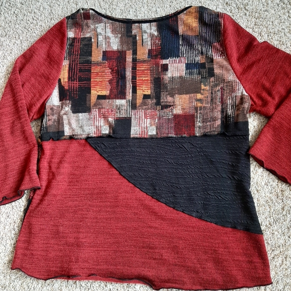 Original Le Blanc Mouton pull over blouse - Size: L - Picture 10 of 16